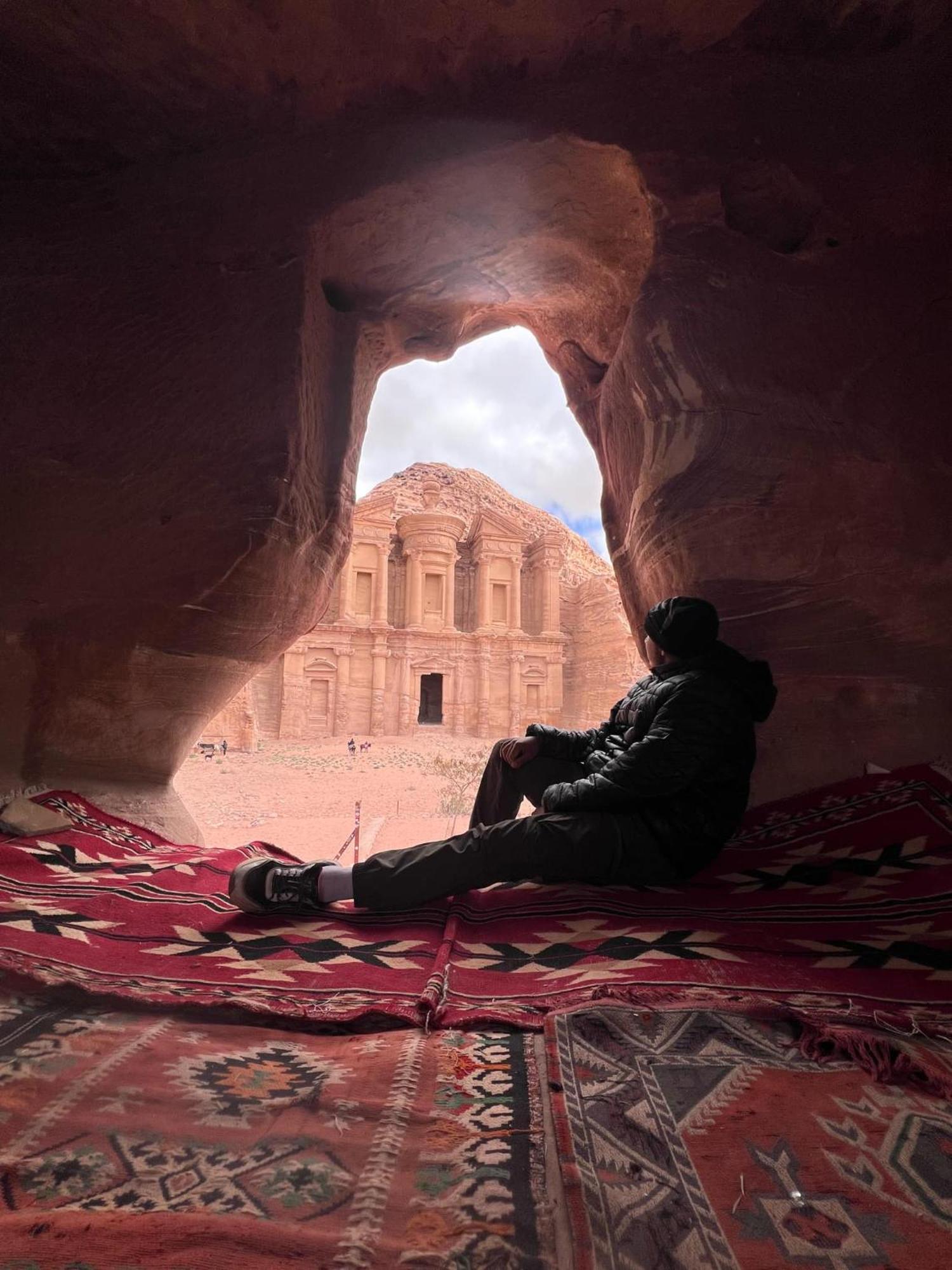 Bed and Breakfast Happy Bedouin House Petra Al Hayy Экстерьер фото